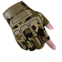 The new freelance seal sunscreen male Lady outdoor military fans tactical riding motorcycle sports CS half finger gloves