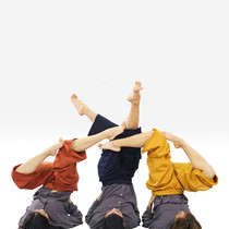 S-01 modern dance pants HUHUDANCE practice clothes loose pants mens and womens straight wide leg pants Hu Shen