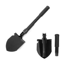 Multi-functional outdoor engineer shovel folding vehicle-mounted shovel digging small shovel portable gardening soldier tool field