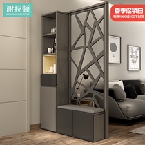 Modern simple foyer cabinet Living room locker Color room hall cabinet Nordic simple living room screen partition cabinet