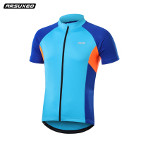 Riding Suit Short Sleeve Mens Summer Bike Blouse Speed Dry Breathable Mountain Road Car Leisure Riding Kit Thin