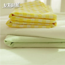 Baby bed sheets pure cotton class A water washing cotton newborn baby bedding maternal and child sheets one piece custom
