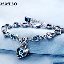 Constellation Bracelet Female Swarovski Elements Crystal Bracelet ins Small Design Handset to Send Girlfriend Tide