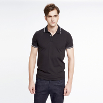 Armani Armani summer new mens polo shirt business casual lapel short-sleeved cotton trend T-shirt men