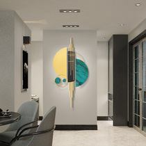 Light luxury wind porch corridor corridor wall ornaments iron wall hanging living room dining room door wall pendant