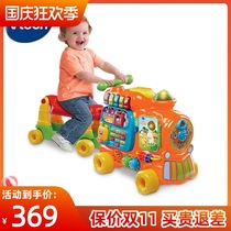 VTech Four-in-One Puzzle Train Childrens Toy Car Children Car Scooter Toddler Trolley 1-3 Years Old