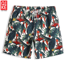 Riding mens quick-drying loose size Beach Pants Sweatpants can go swimming trunks hot spring shorts big pants