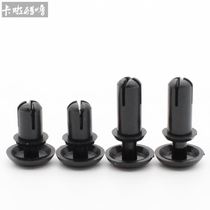 Nylon rivets Push-on rivets Snap plastic expansion nails PC board fixed buckle Push-on mother-and-child buckle rivets