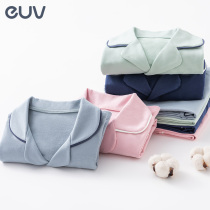 euv childrens pajamas for boys and girls spring and autumn boys cotton autumn home clothes