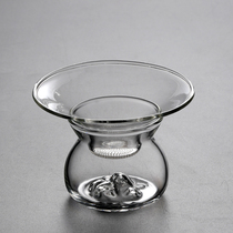 Glass tea leak tea filter one creative personality tea funnel to tea filter tea filter tea partition filter