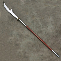 One-piece martial arts knife Guan Gongkan spring autumn knife Qinglong Yue knife big knife training knife not open blade