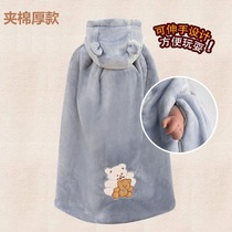 Baby cloak cloak spring and winter out windproof by baby cloak padded children Cape shawl coat