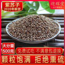 Chinese herbal medicine perilla seed 500g wild perilla seed edible and sold fried white mustard seeds