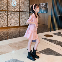 Girl 2022 Suits Jacket Spring New Ocean Air Summer Children West Clothes Casual Fashion Spring Clothing Summer Clothes