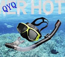 2011 diving mirror breathing snorkeling tube set myopia flat light anti fog adult men and women style