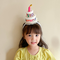 Meng Uncle Party~Princess Girls Birthday Hand Handhood Hair Hairdress Hair for Baby Childrens Dress Clothing Supplies