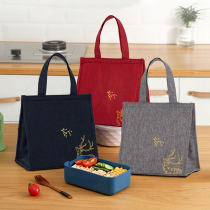 Lunch bag handbag lunch box bag Large capacity insulation bag Office workers with rice lunch bag Aluminum foil thickened large size