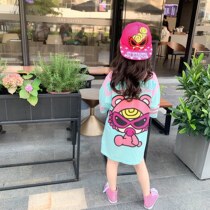 Mother Women Dress 2022 New Tide Style Dress Summer Ocean Gas Long t-shirt Summer Skirt Clothing Online Red pro