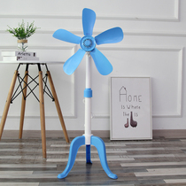 Fan floor fan simple student dormitory small electric fan with line simple household vertical silent telescopic type