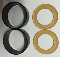 1 cylinder liner 1 cup oil-free vacuum pump air compressor silent air pump piston ring accessories air pressure leather bowl steel sleeve