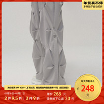 (Tide WOO exclusive) LOSTCTRL Wang Jiaer Xiao Shunyao same style vibe wind overalls men autumn and winter Tide brand