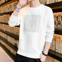 Tide brand new spring and autumn long sleeve T-shirt Korean trend casual base shirt mens sweater autumn jacket Joker