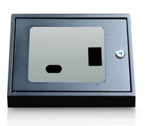 Central control face fingerprint attendance machine Protective case iface702 502 302 302 301 metal protective box iron shield