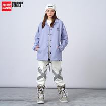 (Double 11 pre-sale) NANDN Nanen 22 new ski clothes coach jacket mens waterproof veneer thin women