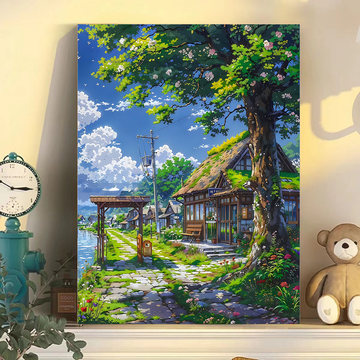 宫崎骏同款油画-宫崎骏同款油画促销价格、宫崎骏同款油画品牌- 淘宝