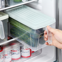 Kitchen refrigerator fresh-keeping box food storage box finishing box frozen and refrigerated fruit and vegetable drawer storage box