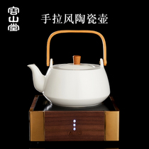 Rongshantang electric hand wind ceramic kettle teapot teapot teapot teapot teapot teapot teapot teapot teapot teapot teapot teapot