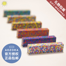 Spot gift pack Monets color AOZORA Japan imported colorful mixed color crayon IMPRESSIONIST flowers