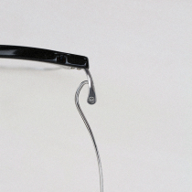  Double injection titanium plus plate mixed eyebrow eyeglass frame with lenses Retro ultra-light mens and womens large medium and small face shape