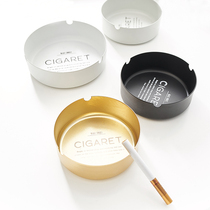 Stainless Steel Ashtrays Creativity Individuality Trendy Metal Light Lavish Minimalist Simplicity Nordic Jins Wind & Fall Small Smoke Cylinders