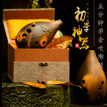 Full mouth of Xun Tao Xun beginner self-study entrance professional performance test 10 holes ten holes ancient Xun Tao Xun damage instrument