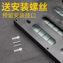 (24-bit card holder broken insurance) punch card holder 24-bit attendance rack double-row card slot section secret test