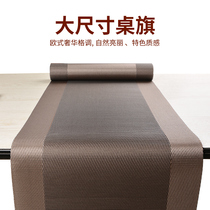 Pit large size insulation mat table mat simple modern tea table mat anti-hot coffee table mat mat mat desktop decorative mat