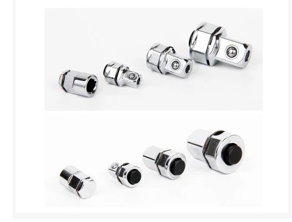 Imported material ratchet wrench transfer connector 1 4 to 3 8 turn 1 2 big fly turn small fly sleeve head