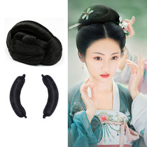 Costume wig pad hair device fairy flower wild new croissant Hanfu styling hair bag COS performance set