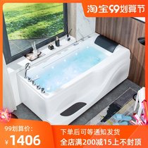 Jacuzzi tub intelligent constant temperature heating household Adult Small apartment toilet Japanese independent bathtub Net red bath