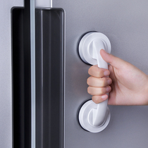 Door handle Punch-free window paste wardrobe handle Strong adhesive door glass push-pull sliding door handle