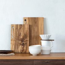 MUMO wood ink square chopping board olive wood rainwood kitchen cutting board