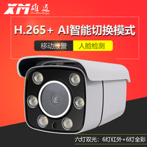 Black color SONY infrared dual H265 Xiongmai HD smart network surveillance camera POE 3 million