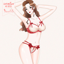 Feimu sexy lingerie three-point uniform suit clothes open file flirting passion bed seduction woman 7121
