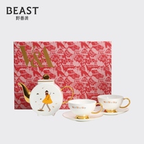 THEBEAST FAUVISM VA Museum Series Light luxury Bone China tea set Household kettle Teacup gift
