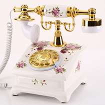 Yueqi ceramic antique European antique telephone Retro home fashion creative landline telephone