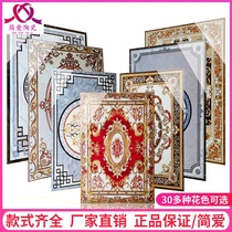 European-style living room parquet floor tiles 800x800 Dining room aisle carpet tiles New entrance parquet tiles