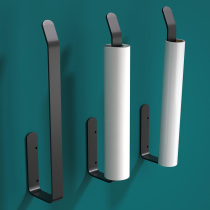 Kitchen paper towel rack Wall-mounted non-perforated paper bracket Roll paper cling film bag storage shelf shelf hanger hanger