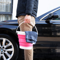 Car wash folding Bucket Car Trunk portable travel telescopic Bucket Car large multifunctional fishing bucket