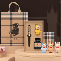 Pimio Picasso Pen 921 Classic Teddy England Iridium Pen Set Male and Female Pupils Gift Birthday Gift Ink Pen Office Calligraphy Writing Group Buying New Year Gift